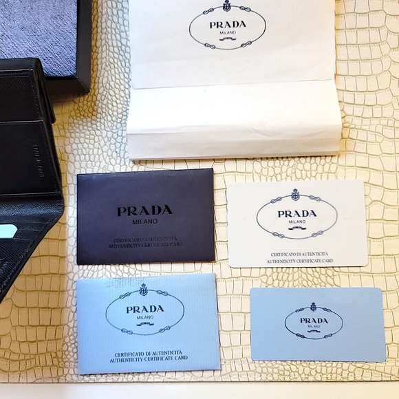 Rare Hi-End Unused Men's Prada Wallet - Picture 9 of 16